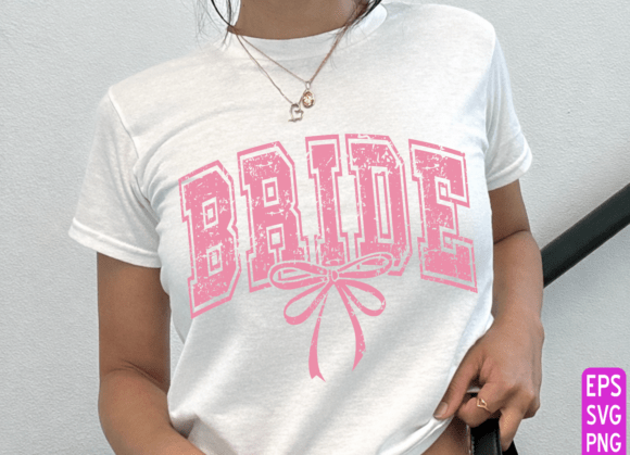 Coquette Bride SVG Graphics for T-Shirt Designs