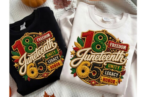 Faux Yarn 1865 Juneteenth Graphics & T-Shirt Designs