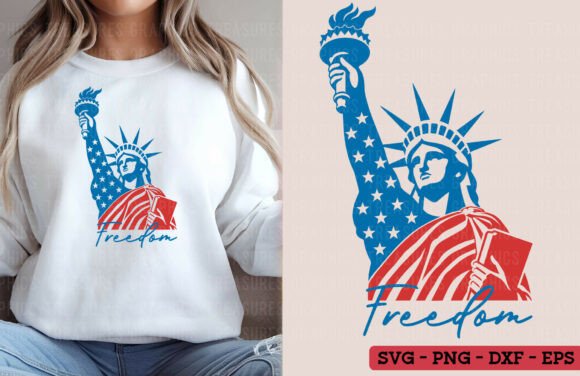 Freedom Statue Graphics for T-Shirt Designs Review