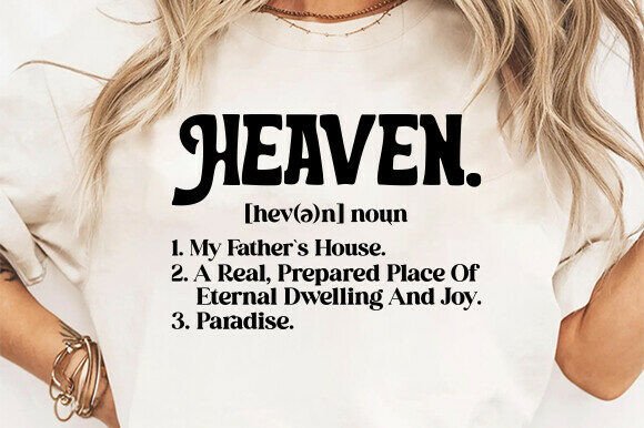 Heaven PNG: Religious Graphics for T-Shirt Designs & Branding