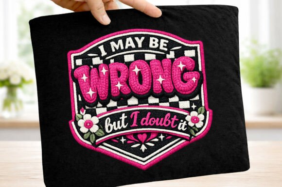 Sarcastic Mental Health Faux Yarn PNG Graphics for T-Shirt Designs