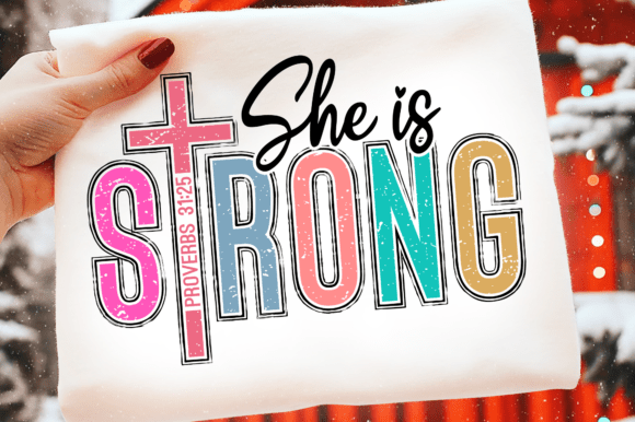 She Is Strong Svg Graphics for T-Shirt Designs Review