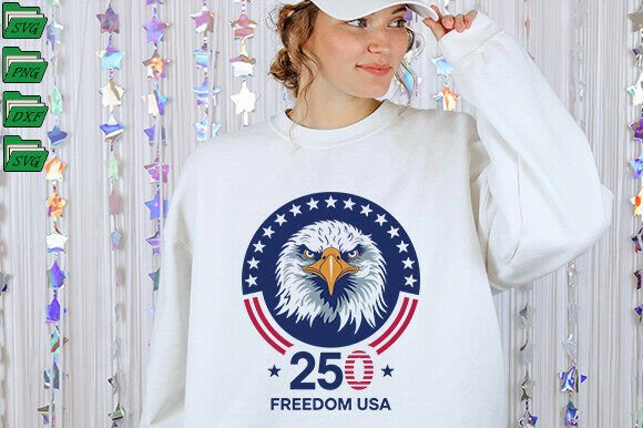 USA 250 Anniversary SVG: Graphics & T-Shirt Designs