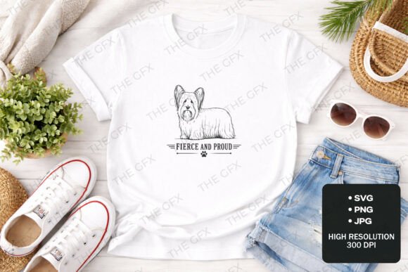Yorkshire Terrier SVG Graphics & T-Shirt Review